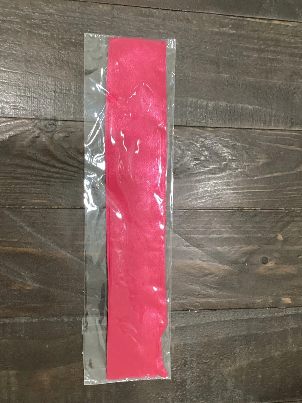 Bright Pink Satin Ribbon